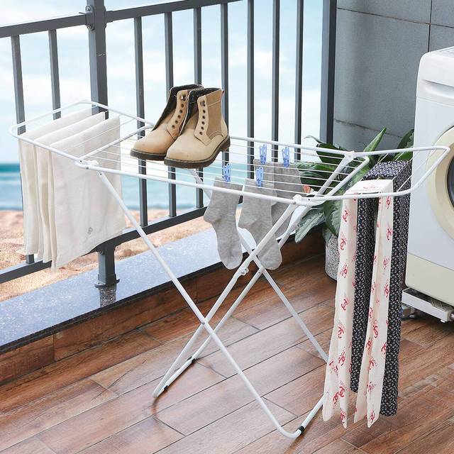 Folding Clothes Horse Dryer Hangers For Clothes Home Accessories Floor  Multi-function Hanging Rack Drying Rack For Clothes - Drying Racks -  AliExpress